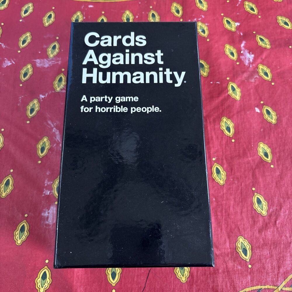Cards Against Humanity Party Game Boxed Instructions Cards
